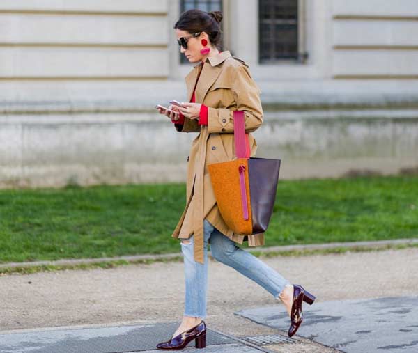 Trencoch - streetstyle de la fashion week parisienne