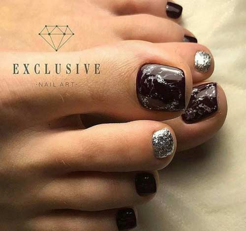 Marble pedicure