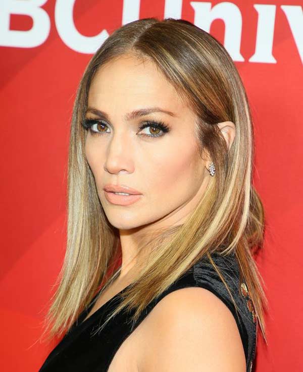 Jennifer Lopez's long bob