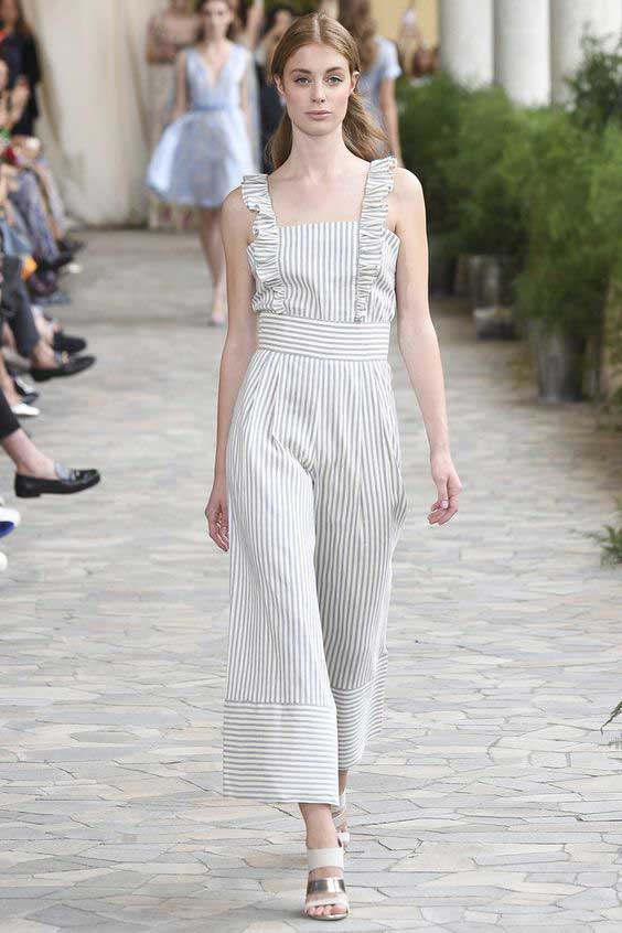 Fashionable jumpsuit from the collection Luisa Beccaria