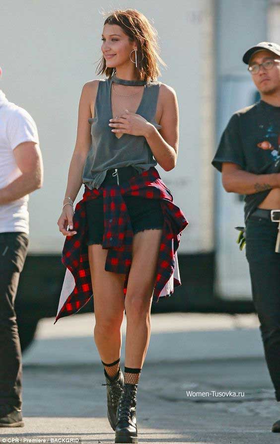 Bella Hadid - image de style grunge