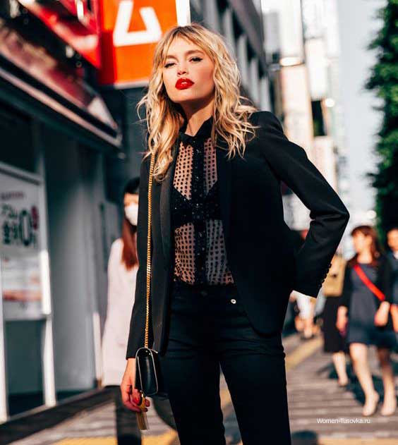 Looks avec un jean noir