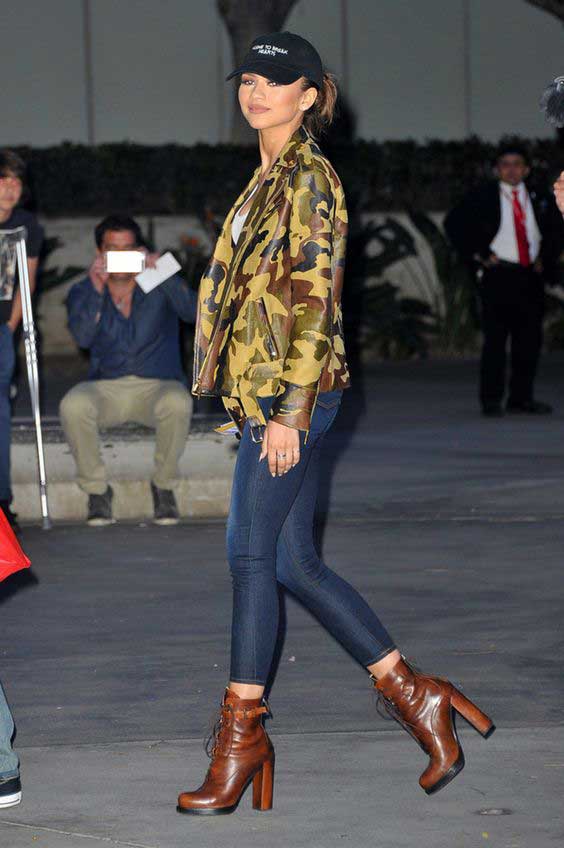 zendaya ankle boots