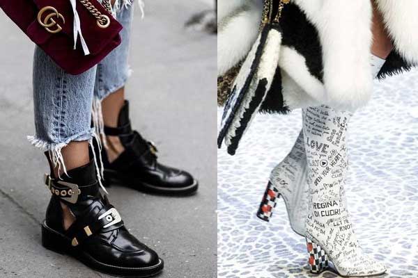 Fashionable footwear fall-winter 2017