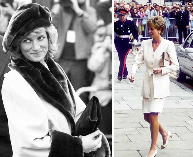 Style princesse Diana