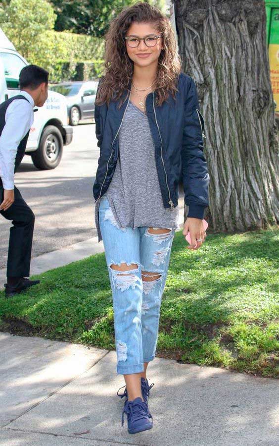 Zendaya jeans look