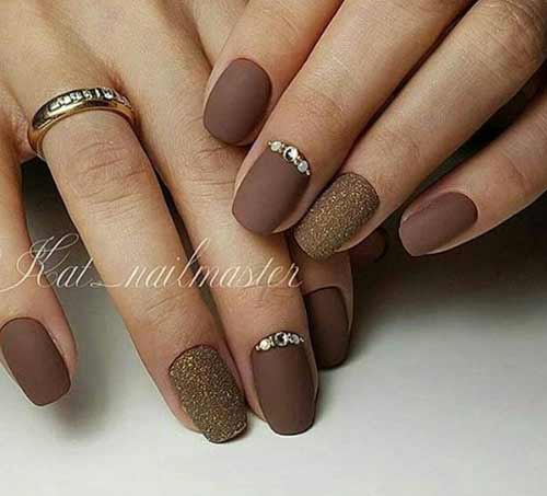 Combination matte with sequins