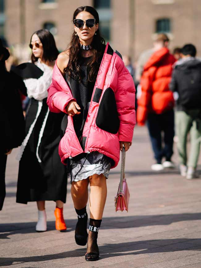 Street style London Fashion Week