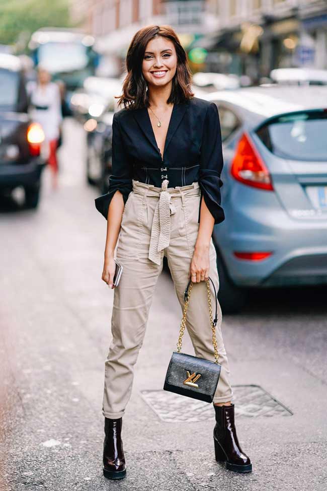 Street Style : les looks cool de la London Fashion Week Spring 2018