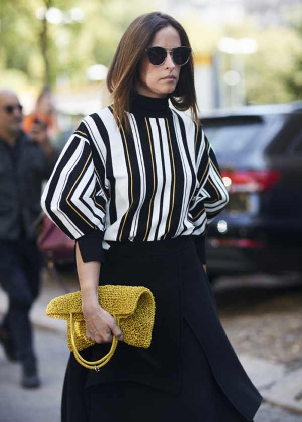 Stripe print - sweater fashion 2018