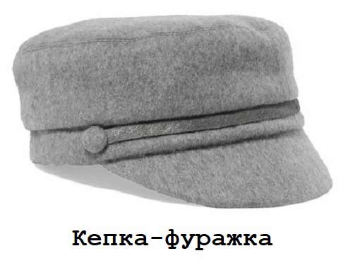 Cap-peaked cap