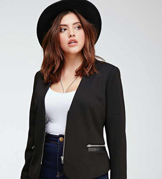 Blazer droit