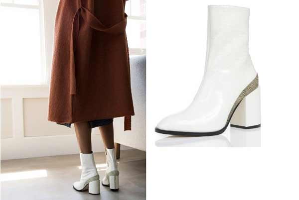 Bottines blanches