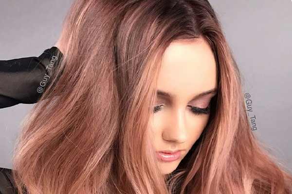 The most trendy hair coloring 2017-2018