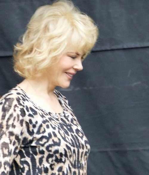 Nicole Kidman aux cheveux courts