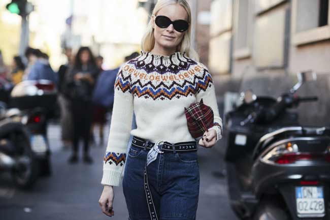 The most stylish sweater for the winter