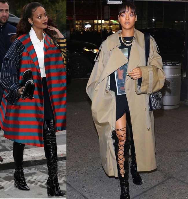 Rihanna fashion look 2017 september