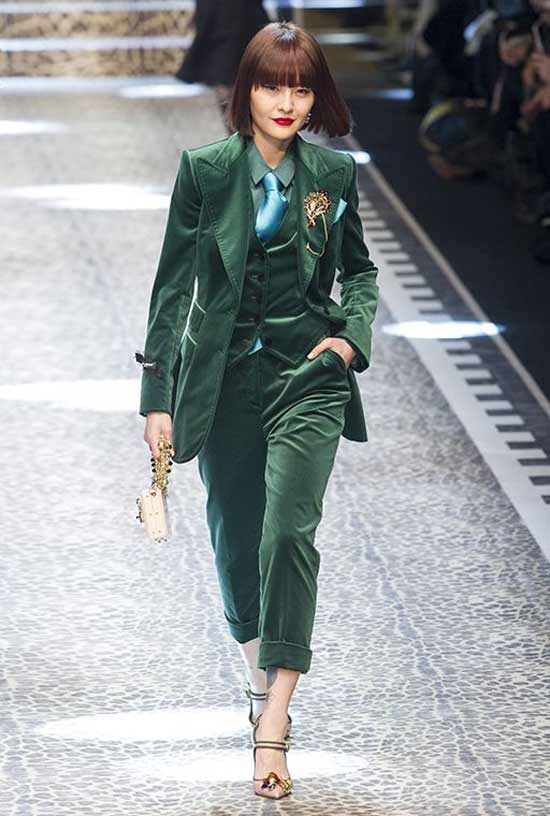 Emerald Velvet Suit