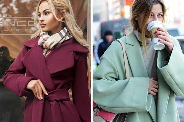 Color, style, details, trend coat models fall-spring 2017-2018