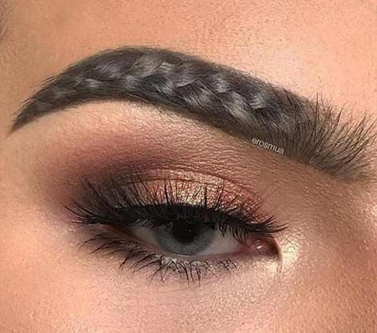 Nattes de sourcils