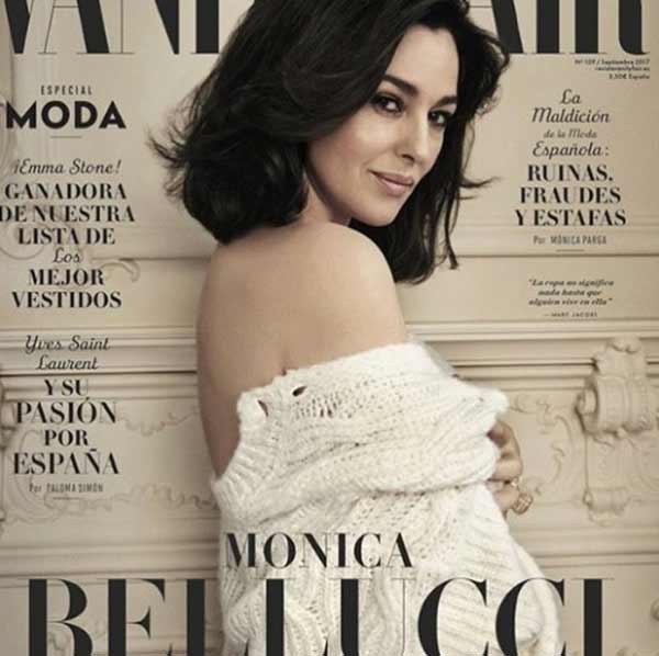 Monica Bellucci Vanity Fair Cover Story September 2017