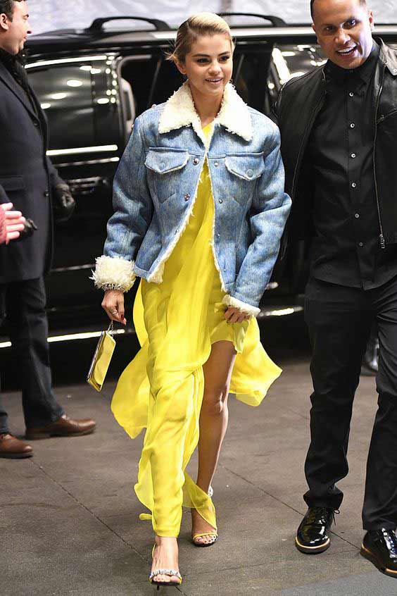 Yellow bridesmaid dress 2018