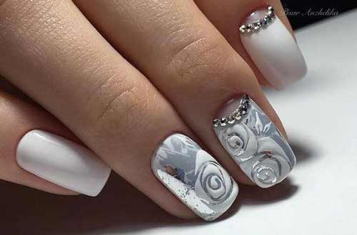 Manicure white combi