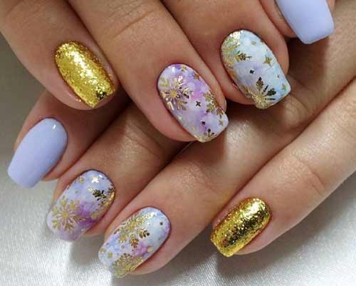 Nail design with sliders