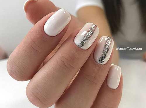 Maximum naturalness: nude nail design ideas