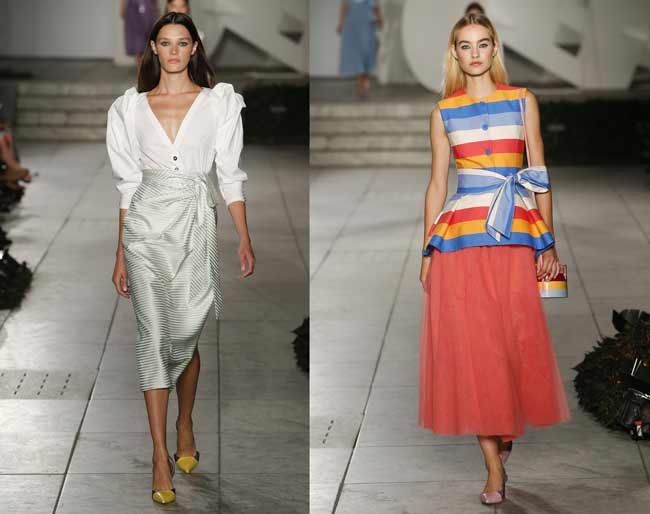 Carolina Herrera Spring-Summer 2018 New Midi Skirts