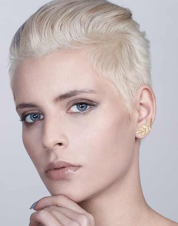 Hairstyle for short hair