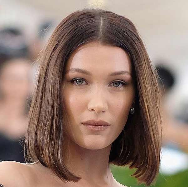 Coupe de cheveux Bob-Bob de Bella Hadid