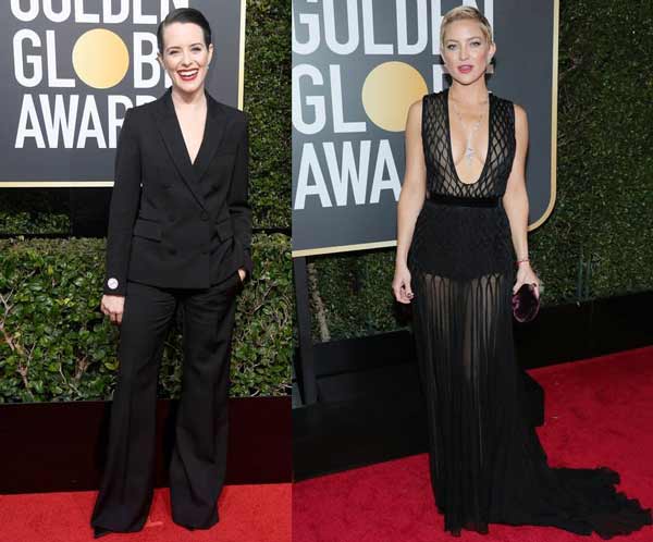 5 tendances capillaires les plus chaudes des Golden Globes 2018