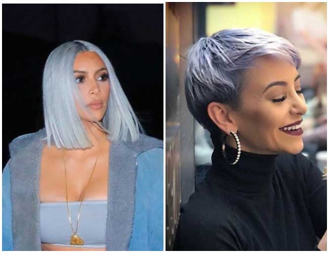 Blue blond 2018 - trend