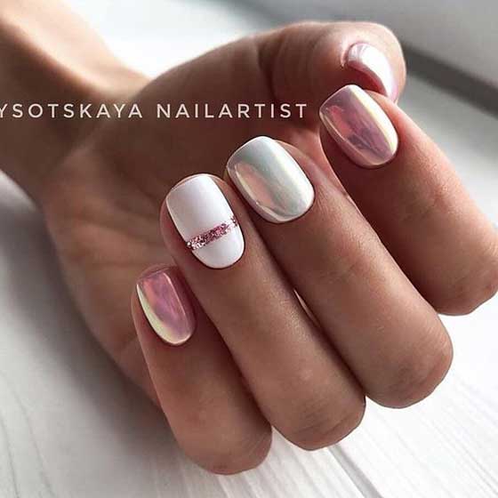 Short length manicure ideas