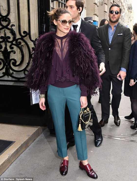 Olivia Palermo à la Fashion Week de Paris