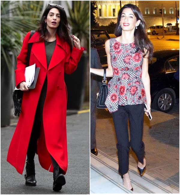 To work like a holiday: business looks - the style of Amal Clooney