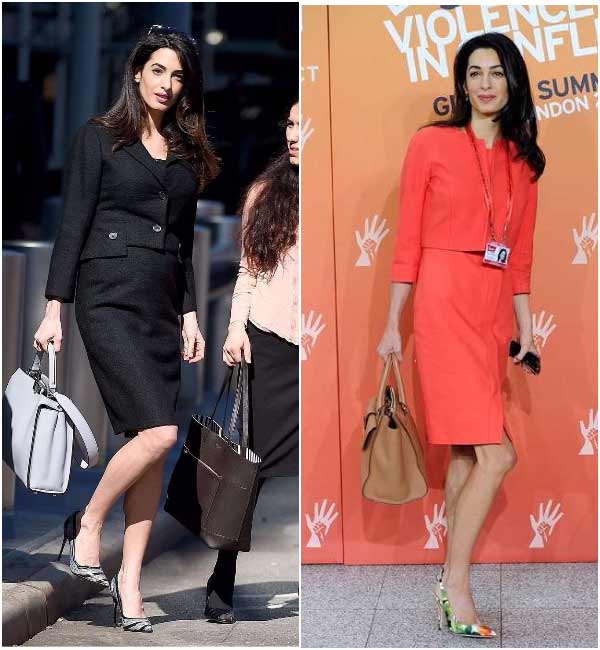 Colors - Amal Clooney style