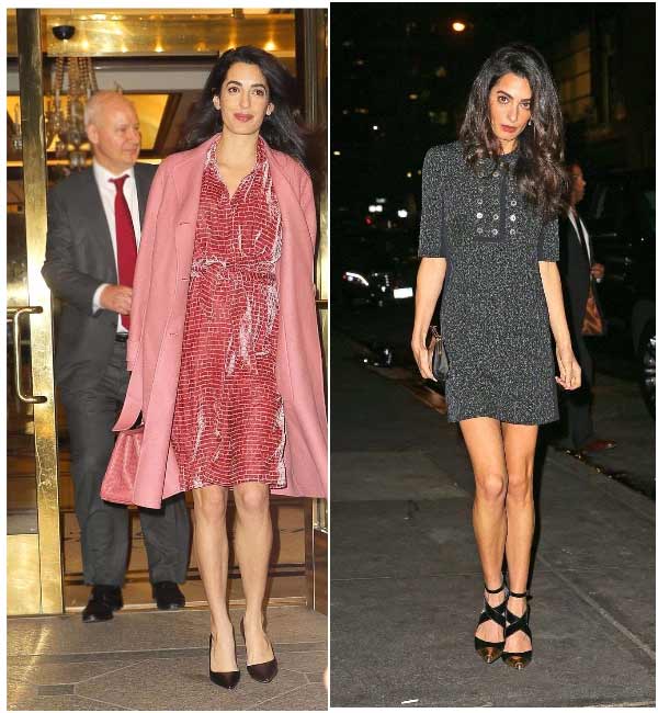 Robes élégantes Amal Clooney