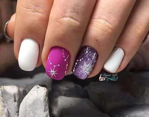 Winter design three colors