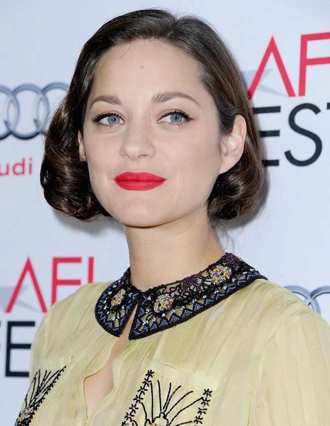 Maquillage de soirée français - Marion Cotillard