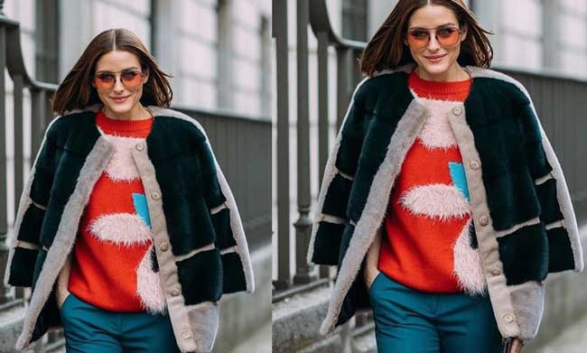 The perfect sweater for spring: the example of Olivia Palermo, photo 2