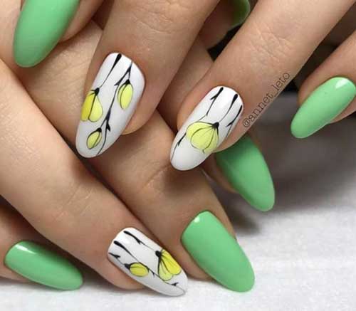 manicure ideas for almond-shaped nails, photo 8