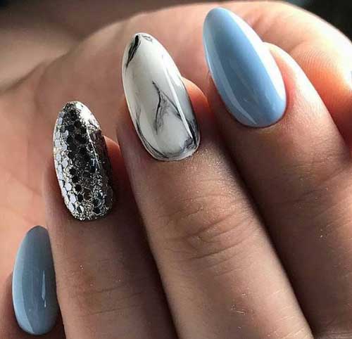 manicure ideas for almond-shaped nails, photo 3