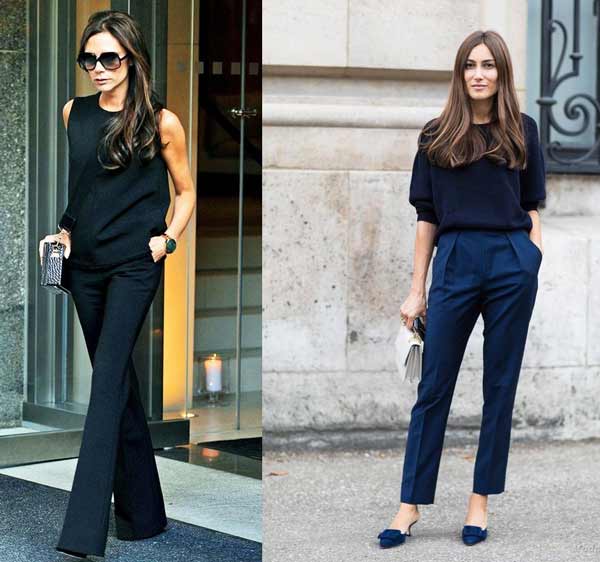 Le look monochrome vous fait paraître plus mince sur la photo