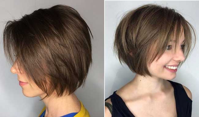 Options à la mode pour les coupes de cheveux bob par type de visage: choisissez le vôtre, photo 4