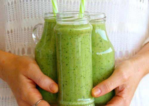 Smoothie spinach