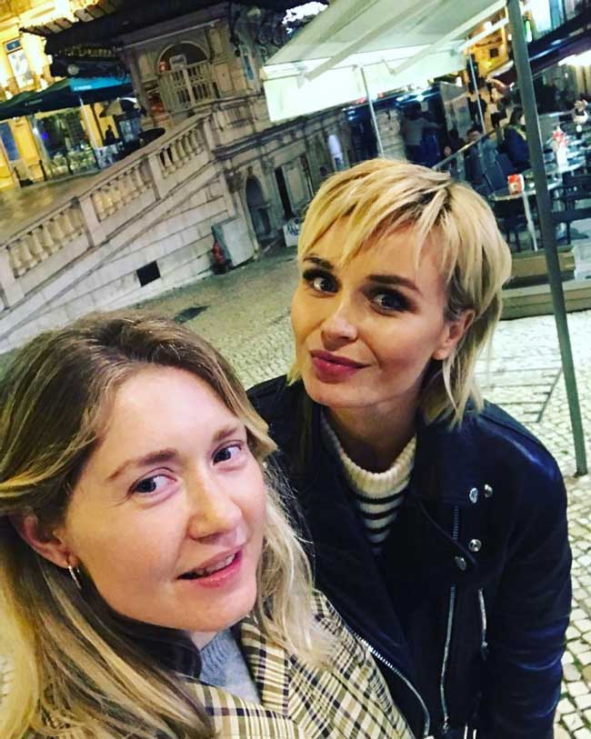 Polina Gagarina a changé de coiffure