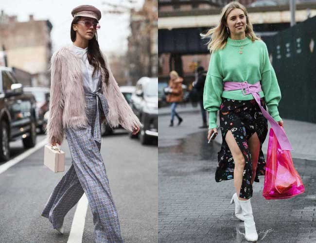 What to wear with delicate shades of purple: stylish ideas from street style stars, photo 10