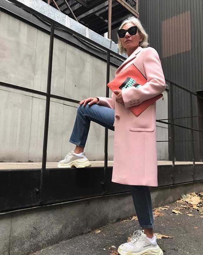 Comment s'habiller pour une femme majeure : idées d'une blogueuse Instagram de 52 ans, photo4